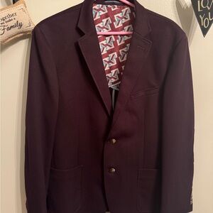 Ben Sherman Dark Red Blazer